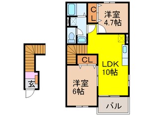 マーベラスの物件間取画像